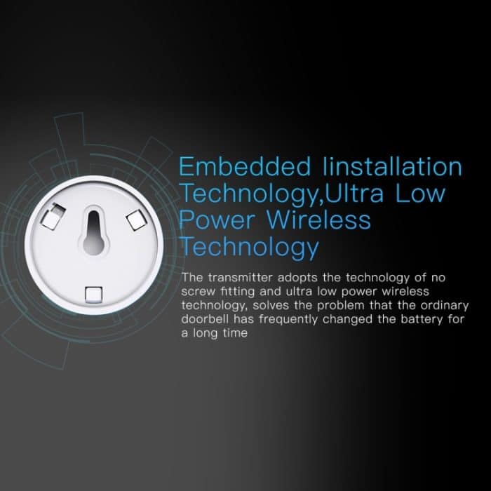 X3 1080P WiFi Smart Video IP54 Wasserdichter Digitalkamera-Türspion, unterstützt TF-Karte und Infrarot-Nachtsicht – Bild 8