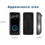 M101 WiFi Intelligente Video-Türklingel, unterstützt Infrarot-Nachtsicht / Bewegungserkennung / Zwei-Wege-Gegensprechanlage / 32 GB SD-Karte, M101 – Bild 6