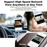 M200A 1080P WiFi Intelligente Video-Türklingel mit runden Tasten, unterstützt Infrarot-Bewegungserkennung und adaptive Rate sowie Zwei-Wege-Gegensprechanlage und Fern-/PIR-Weckfunktion, M200A – Bild 13