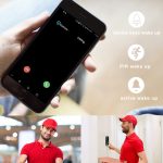 M200B WiFi Intelligente Video-Türklingel mit quadratischen Tasten, unterstützt Infrarot-Bewegungserkennung und adaptive Rate sowie Zwei-Wege-Gegensprechanlage und Fern-/PIR-Weckfunktion, M200B – Bild 12