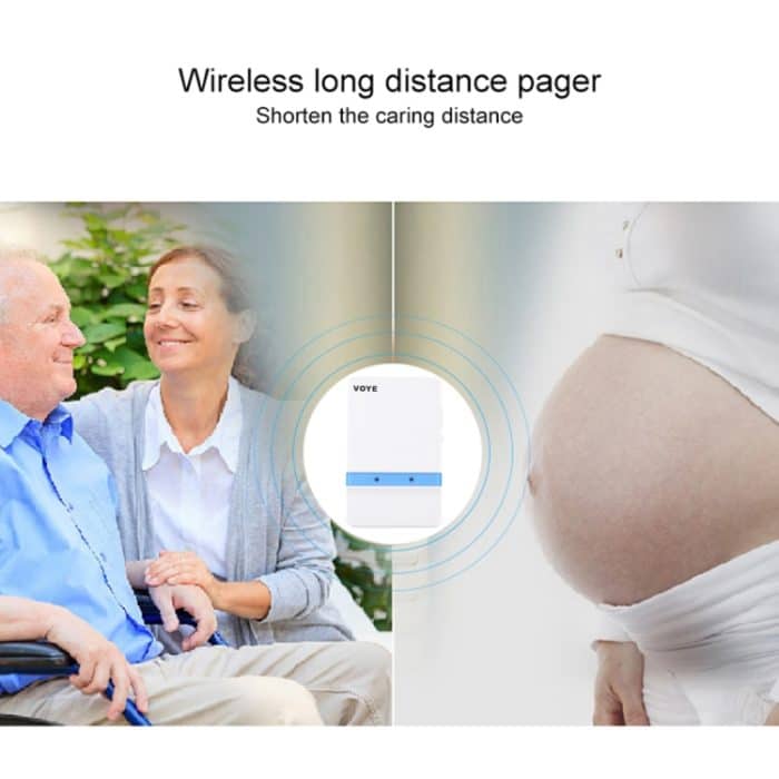 VOYE V012A Heimmusik-Fernbedienung, kabellose Türklingel mit 38 Polyphonie-Sounds, V012A – Bild 10