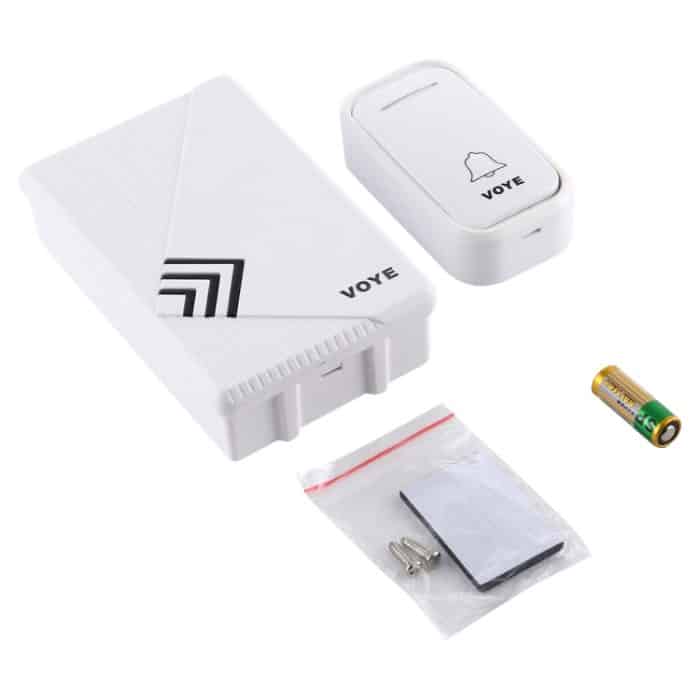 VOYE V022F Heimmusik-Fernbedienung, kabellose Türklingel mit 38 Polyphonie-Sounds, V022F – Bild 5