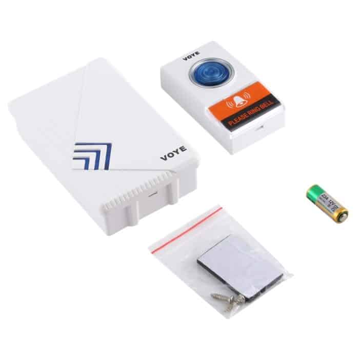 VOYE V022A Heimmusik-Fernbedienung, kabellose Türklingel mit 38 Polyphonie-Sounds, V022A – Bild 5