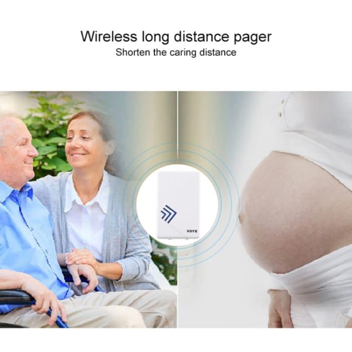 VOYE V022A Heimmusik-Fernbedienung, kabellose Türklingel mit 38 Polyphonie-Sounds, V022A – Bild 10