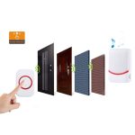 CMF1188 Heimmusik-Fernbedienung, kabellose Türklingel mit 38 Klingeltönen und bunten Blinklichtern + Klingeltöne/Klingeltöne/Bunte Blinklichter, 3 Modi – Bild 8