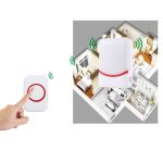 CMF1188 Heimmusik-Fernbedienung, kabellose Türklingel mit 38 Klingeltönen und bunten Blinklichtern + Klingeltöne/Klingeltöne/Bunte Blinklichter, 3 Modi – Bild 9