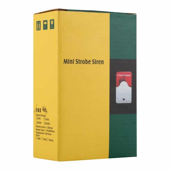 103 Mini-Stroboskop-Sirene, langlebiges Alarmsystem für die Sicherheit zu Hause – Bild 5
