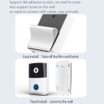 DoorBell i5 Smart-Türklingel HD Kabellose Bluetooth-WiFi-Sicherheitskamera Visuelle Türklingeln Diebstahlschutzunterstützung Bidirektionale Sprach-Gegensprechanlage, i5 – Bild 12
