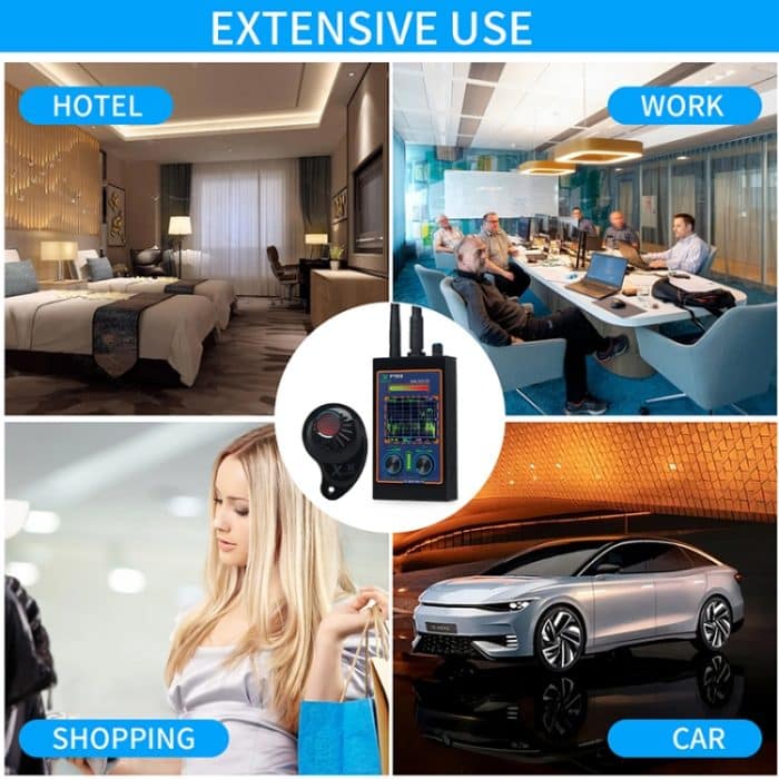 P7000 Funkwellendetektor mit LED-Anzeige, US-Stecker, P7000, EU Plug, P7000, US Plug – Bild 6