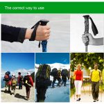 135 cm verstellbare, tragbare Aluminium-Trekkingstöcke für den Außenbereich, Orange#135cm, Red#135cm, Green#135cm, Blue#135cm – Bild 11