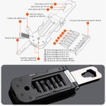 Nextool Multifunktionsfahrradwerkzeug Mini Pocket Bike Toolbox Outdoor Schraubenschlüssel Reparaturwerkzeug Magnethülse – Bild 7