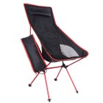 Outdoor Tragbare Klapp Camping Stuhl Licht Angeln Strand Stuhl Luftfahrt Aluminium Legierung Rückenlehne Liege, Camping Chair(blue), Camping Chair(green), Camping Chair(orange), Camping Chair(red) – Bild 2