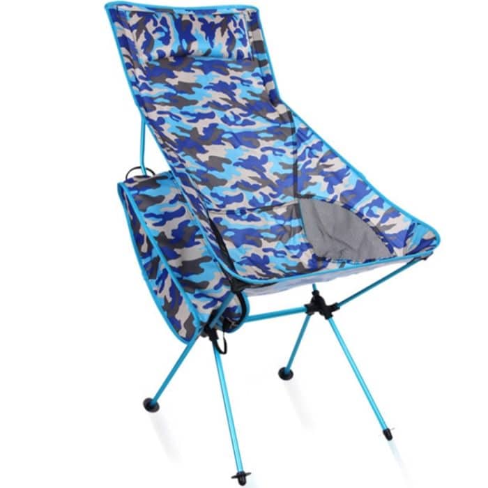 ZY6168486L.jpg Outdoor Tragbare Camouflage Klapp Camping Stuhl Licht Angeln Strand Stuhl Luftfahrt Aluminium Legierung Rückenlehne Liege, Camouflage Folding Chair (blue), Camouflage Folding Chair (green), Camouflage Folding Chair (orange) – Bild 1