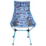 Outdoor Tragbare Camouflage Klapp Camping Stuhl Licht Angeln Strand Stuhl Luftfahrt Aluminium Legierung Rückenlehne Liege, Camouflage Folding Chair (blue), Camouflage Folding Chair (green), Camouflage Folding Chair (orange) – Bild 2