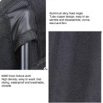 Outdoor Tragbare Klapp Camping Stuhl Licht Angeln Strand Stuhl Luftfahrt Aluminium Legierung Rückenlehne Liege, Camping Chair(Black), Fishing Beach Chair(green), Fishing Beach Chair(red) – Bild 5