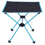 Outdoor Camping Tragbarer Leichter Klapptisch Oxford Tuch Luftfahrt Aluminium Picknick Grilltisch, Barbecue Table(black), Barbecue Table(blue), Barbecue Table(orange), Barbecue Table(red) – Bild 2