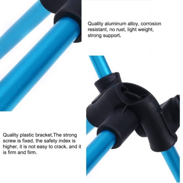 Outdoor Camping Tragbarer Leichter Klapptisch Oxford Tuch Luftfahrt Aluminium Picknick Grilltisch, Barbecue Table(black), Barbecue Table(blue), Barbecue Table(orange), Barbecue Table(red) – Bild 5