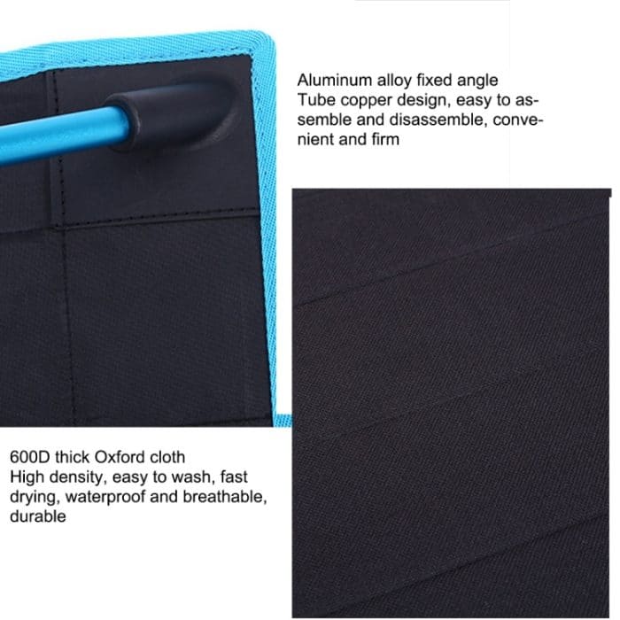 Outdoor Camping Tragbarer Leichter Klapptisch Oxford Tuch Luftfahrt Aluminium Picknick Grilltisch, Barbecue Table(black), Barbecue Table(blue), Barbecue Table(orange), Barbecue Table(red) – Bild 6