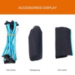 Outdoor Camping Tragbarer Leichter Klapptisch Oxford Tuch Luftfahrt Aluminium Picknick Grilltisch, Barbecue Table(black), Barbecue Table(blue), Barbecue Table(orange), Barbecue Table(red) – Bild 9