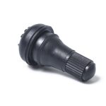 Schnappbarer kurzer schwarzer Gummi-Ventilschaft (TR412) mit Ventilkernschlüssel für schlauchlose 11,5-mm-Felgenlöcher mit 0,453 Zoll bei Standard-Fahrzeugreifen – Bild 4