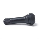 Snap-in Short Black Rubber Valve Stem (TR414) 4er-Pack mit Ventilkernschlüssel für schlauchlose 11,5-mm-Felgenlöcher mit 0,453 Zoll bei Standard-Fahrzeugreifen – Bild 6