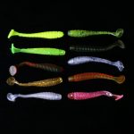 HENGJIA SO041 5 cm/0,6 g 10 Stück Angelwobbler Soft Jigging Angelköder Wurm Swimbaits Silikonköder – Bild 3