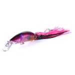 HENGJIA JIZ002 10 cm / 16,6 g 8 Stück Big Octopus Squid-förmige Hartköder Long Shot-Angelköder Tackle Baits Fit Sea Fishing und Freshwater Fishing, Bagged – Bild 3