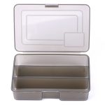 HENGJIA qt052 Multifunktions-Angelwerkzeug mit drei Gittern Aufbewahrungsbox für Angelgeräte