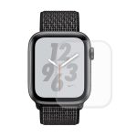 ENKAY Hat-Prince 2-in-1-Carbonfaser-Textur TPU Halbbeschichtete Schutzhülle + 3D-Vollbild-PET-HD-Displayschutzfolie für gebogene Wärme für Apple Watch Series 5 & 4 44 mm – Bild 6