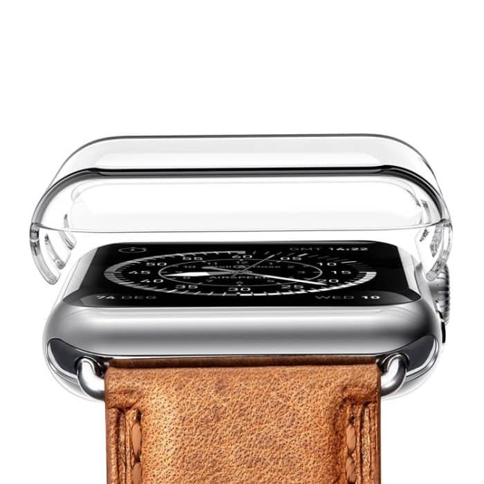 Für Apple Watch Series 3 38mm transparente PC-Schutzhülle – Bild 3
