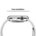 Für Apple Watch Series 3 42mm transparente PC-Schutzhülle – Bild 7