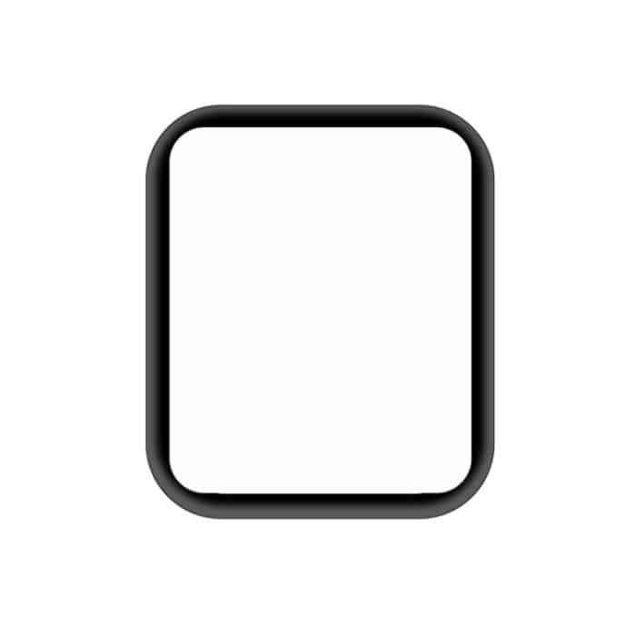 ENKAY Hat-Prince 3D-Vollbild-Galvanik-PET-gebogener, wärmebiegender HD-Displayschutz für Apple Watch Series 4 44 mm – Bild 3