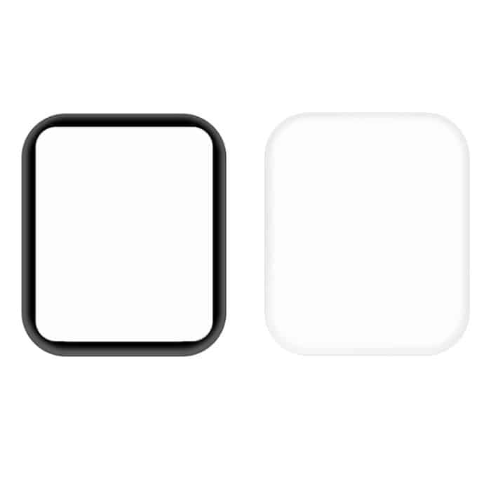 2 PCS ENKAY Hat-Prince 3D-Vollbild-PET + 3D-Vollbild-Galvanik-PET-HD-Displayschutz für gebogene Wärmebiegung für Apple Watch Series 4 44 mm – Bild 4