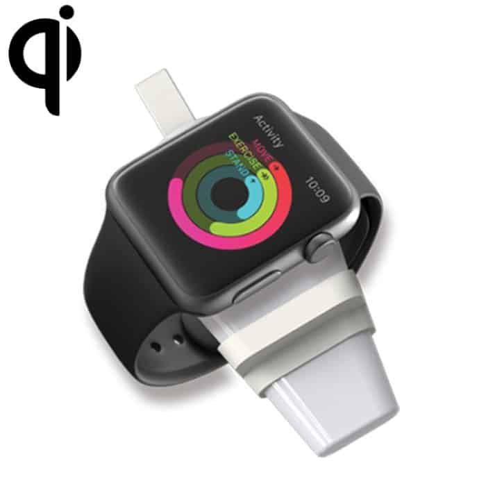 AW0182.jpg B2 Universelles tragbares magnetisches Qi-Standard-USB-Wireless-Ladegerät für Apple Watch Series 4 & 3 & 2 & 1 – Bild 1