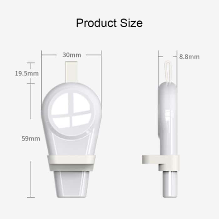 B2 Universelles tragbares magnetisches Qi-Standard-USB-Wireless-Ladegerät für Apple Watch Series 4 & 3 & 2 & 1 – Bild 3