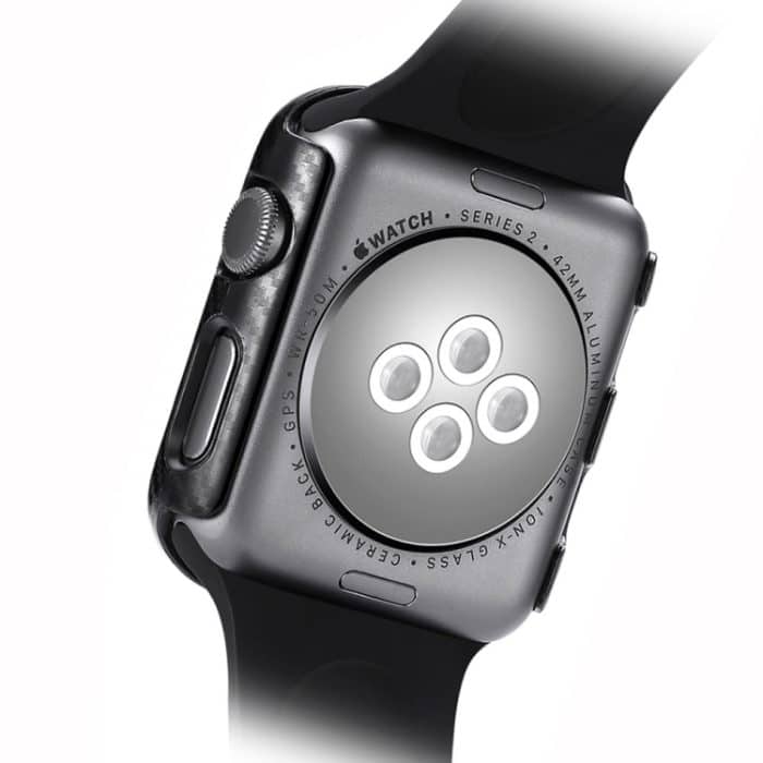 PC-Carbonfaser-Rahmenschutzhülle für Apple Watch Series 6 & SE & 5 & 4 40 mm – Bild 3