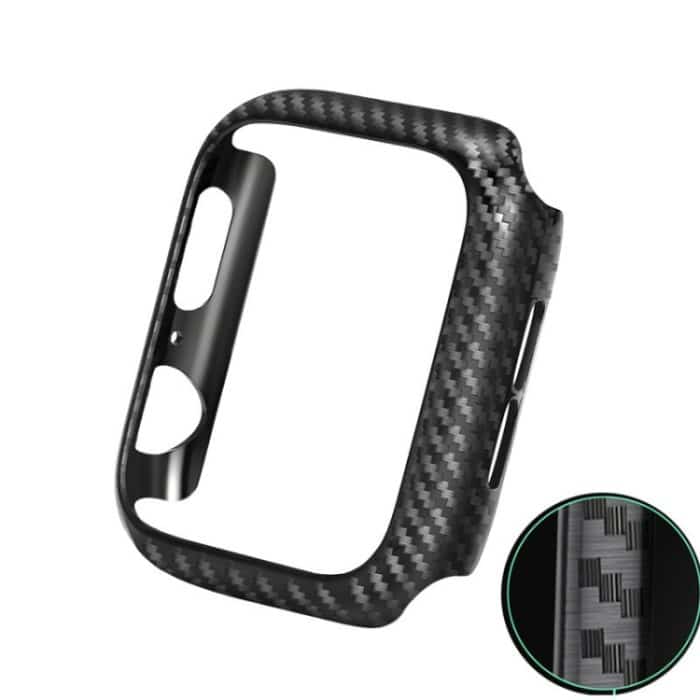 PC-Karbonfaser-Rahmenschutzhülle für Apple Watch Series 6 & SE & 5 & 4 44 mm – Bild 5
