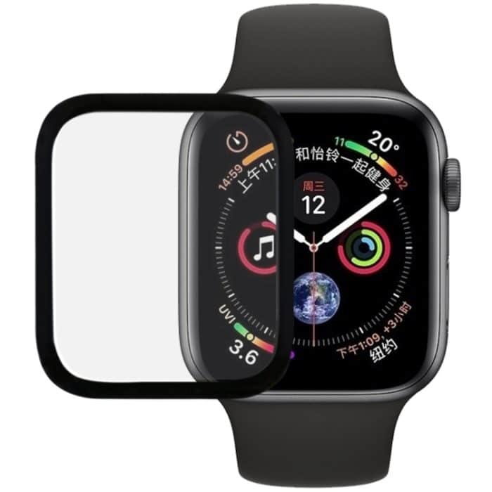 9H 3D Edge Glue Vollbild-Hartglasfolie für Apple Watch Series 5/4 40 mm, For Series 4 40mm – Bild 1