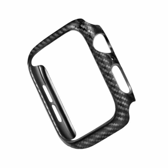 PC Carbon Faserrahmen Schutzhülle für Apple Watch Serie 3 & 2 & 1 38mm – Bild 2