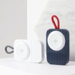 ROCK W26 Tragbares magnetisches kabelloses Ladegerät für Apple Watch, W26 USB Interface – Bild 13