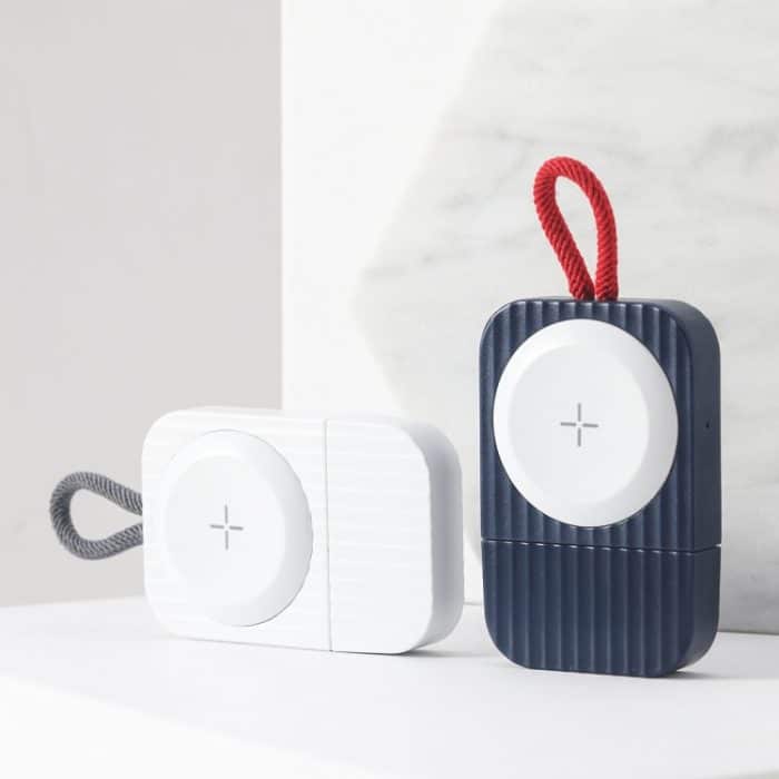 ROCK W26 Tragbares magnetisches kabelloses Ladegerät für Apple Watch, W26 USB Interface – Bild 13