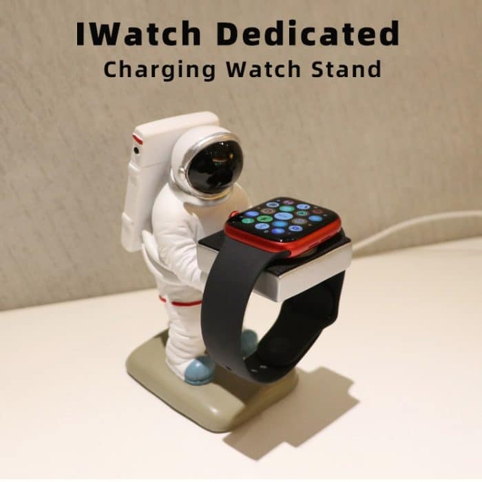 Astronaut-Spaceman Wireless Ladehalter für Apple Watch – Bild 4