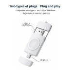 U8 USB / Typ-C Magnetisches kabelloses Ladegerät Schnellladegerät für die Apple Watch-Serie, U8 – Bild 2