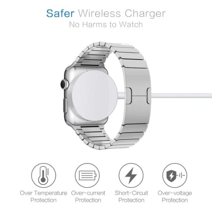 30 cm großes universelles tragbares magnetisches kabelloses Ladegerät vom Typ C für die Apple Watch Series Ultra & 8 & 7 & 6 & 5 & 4 & 3 & 2 – Bild 4