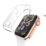 Für Apple Watch Series 6 & SE & 5 & 4 40 mm PC-Gehäuse mit voller Abdeckung (transparent)