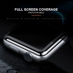 mocolo 0,33 mm 9H 3D Rundkanten-Vollkleber-Hartglasfolie für Apple Watch Series 5 & 4 40 mm, Apple Watch Series 4 40mm – Bild 3