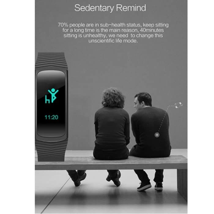 SMA-B3 Fitness-Tracker, 0,96 Zoll Bluetooth-Smart-Armband, IP67 wasserdicht, unterstützt Aktivitätstracker/Herzfrequenzmesser/Blutdruckmessgerät/Fernerfassung, SMA-B3/Black, SMA-B3/Orange, SMA-B3/Green, SMA-B3/Blue – Bild 7