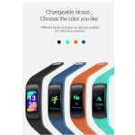 SMA-B3 Fitness-Tracker, 0,96 Zoll Bluetooth-Smart-Armband, IP67 wasserdicht, unterstützt Aktivitätstracker/Herzfrequenzmesser/Blutdruckmessgerät/Fernerfassung, SMA-B3/Black, SMA-B3/Orange, SMA-B3/Green, SMA-B3/Blue – Bild 2