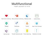 B11 0,96 Zoll IPS-Farbbildschirm Smart-Armband IP67 wasserdicht, unterstützt Anruferinnerung/Herzfrequenzüberwachung/Blutdrucküberwachung/Schlafüberwachung/sitzende Erinnerung – Bild 4