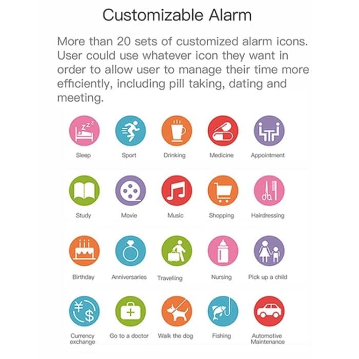 C21 1,14 Zoll IPS-Farbbildschirm Smart-Armband IP67 wasserdicht, unterstützt Anruferinnerung/Herzfrequenzüberwachung/Blutdrucküberwachung/Schlafüberwachung/Sitzungserinnerung/weibliche physiologische Erinnerung – Bild 11